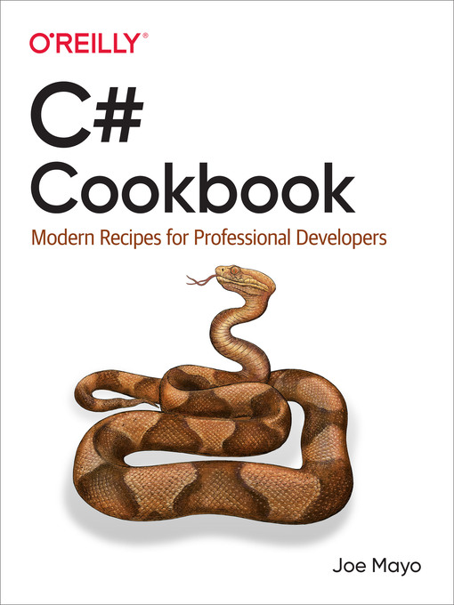 Title details for C# Cookbook by Joe Mayo - Wait list